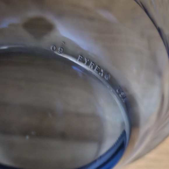 Vintage Set Of 4 PYREX Festiva Cobalt Blue Glass Swirl Soup/Cereal Bowls - Picture 2 of 6